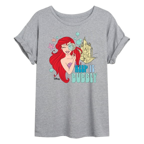 Disney Princess - Keep It Bubbly - Juniors Ideal Flowy Muscle T-Shirt