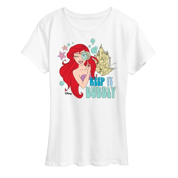 Disney Princess - Keep It Bubbly - Women's Short Sleeve Graphic T-Shirt