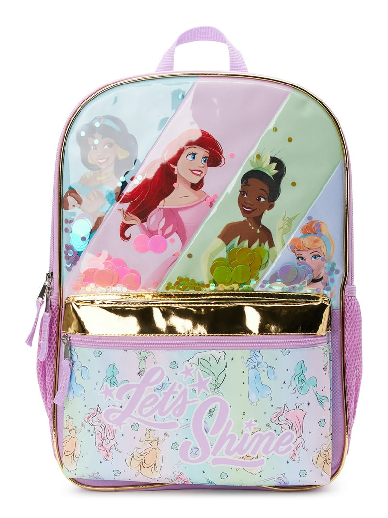Disney Princess Kids Let's Shine 17" Laptop Backpack - Walmart.com Disney Princess Kids Let's Shine 17" Laptop Backpack - Walmart.com
