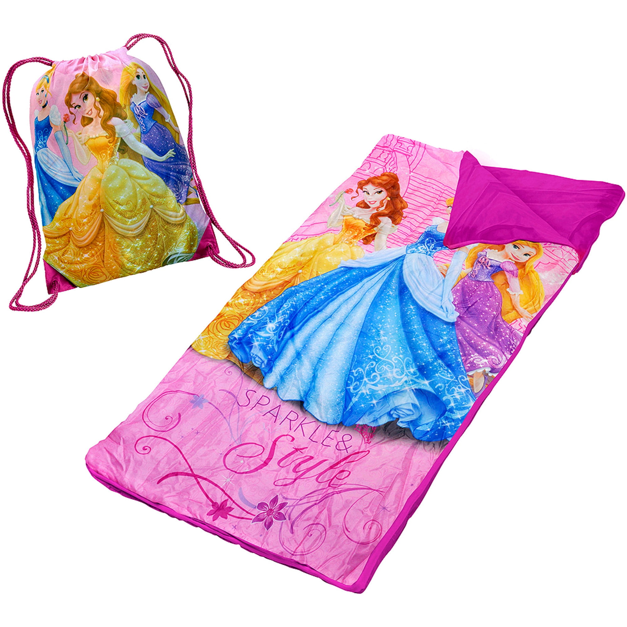 Pillow Disney Sleeping Bags Disney Little Mermaid Vintage Rare