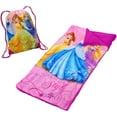 thumbnail image 1 of Disney Princess Kids' Sling Bag Slumber Set (Sleeping Bag & Pillow), 1 of 3