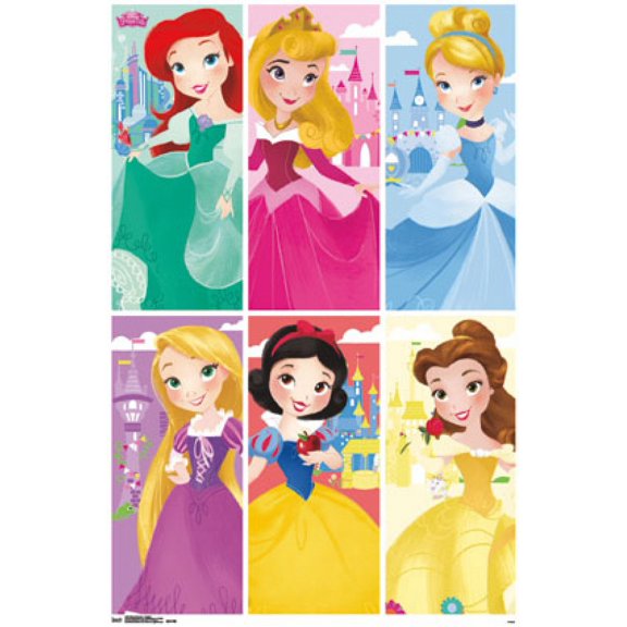Disney Princess - Kingdom Laminated Poster Print (22 x 34)