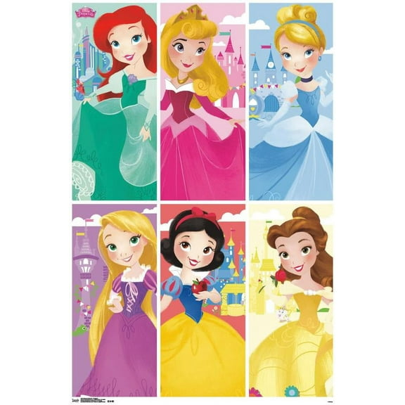 Disney Princess - Kingdom Wall Poster, 22.375" x 34"