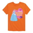 thumbnail image 1 of Disney Princess - Kisses and Valentine Wishes - Valentine's Day - Youth Short Sleeve Graphic T-Shirt, 1 of 4