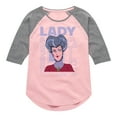 thumbnail image 1 of Disney Princess - Lady Tremaine - Toddler & Youth Girls Raglan Graphic T-Shirt, 1 of 5