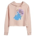 thumbnail image 1 of Disney Princess - Late For My Ball - Juniors Cropped Pullover Hoodie, 1 of 5