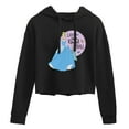 thumbnail image 1 of Disney Princess - Late For My Ball - Juniors Cropped Pullover Hoodie, 1 of 5