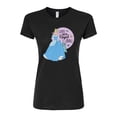 thumbnail image 1 of Disney Princess - Late For My Ball - Juniors Fitted Graphic T-Shirt, 1 of 5