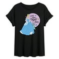 thumbnail image 1 of Disney Princess - Late For My Ball - Juniors Ideal Flowy Muscle T-Shirt, 1 of 5