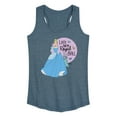 thumbnail image 1 of Disney Princess - Late For My Ball - Women's Racerback Tank Top, 1 of 5