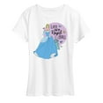 thumbnail image 1 of Disney Princess - Late For My Ball - Women's Short Sleeve Graphic T-Shirt, 1 of 5
