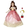 thumbnail image 1 of Disney Princess Life Belle Fashion Doll, 10 Outfit Combinations and Accessories, 1 of 6