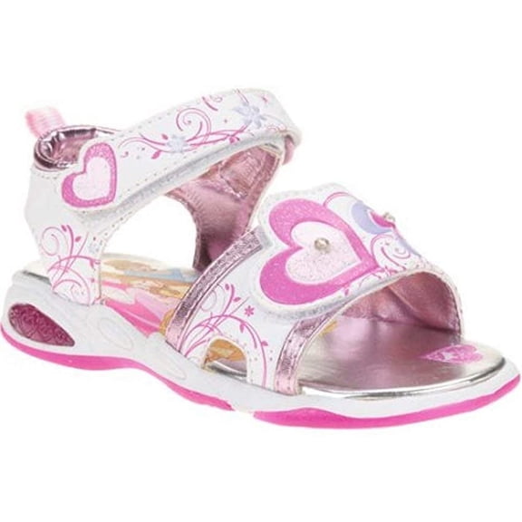 Disney Princess Light Up Sandals Shoes Girl Size 11