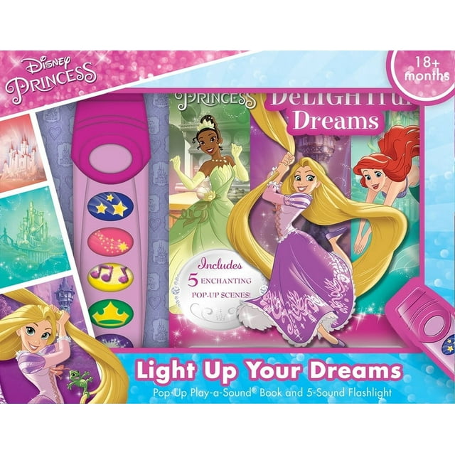 Disney Princess Light Up Your Dreams PopUp PlayASound Book and 5