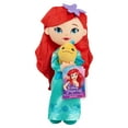 thumbnail image 1 of Disney Princess Lil' Friends Ariel & Flounder 14-inch Plush Doll, Officially Licensed Kids Toys for Ages 3 Up, Gifts and Presents, 1 of 6