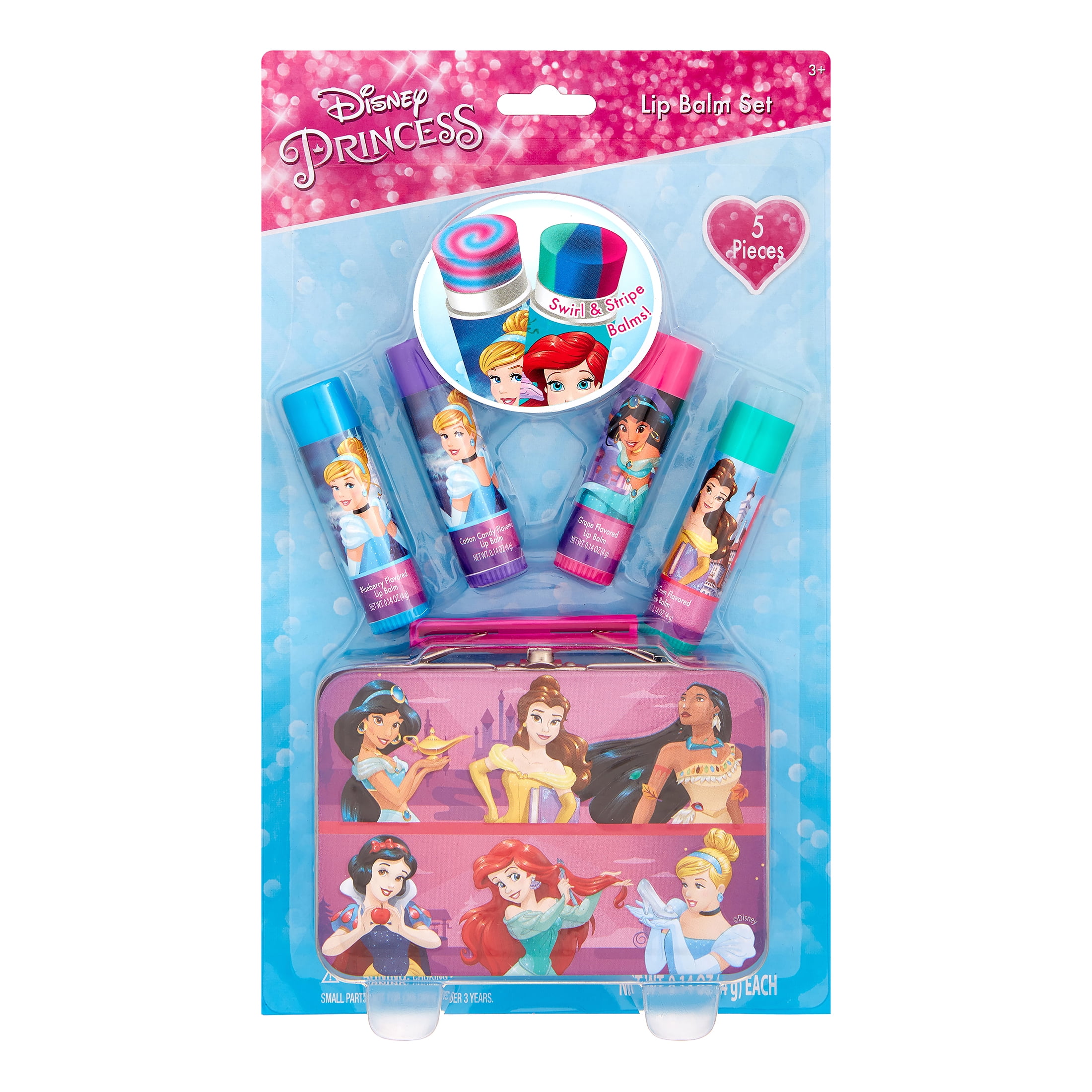 Lot of 10 Disney Princess Lip Smacker Balm 3 Pack deals