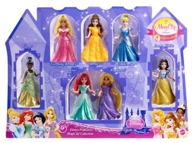 disney princess magiclip dresses Disney Princess Magiclip Magic Clip Doll - Belle & 3 Dress Fashion Edition