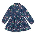 thumbnail image 1 of Disney Princess Little Mermaid Ariel Floral Chambray Dress Toddler to Big Kid, 1 of 5