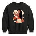 thumbnail image 1 of Disney Princess - Love Moana - Boys and Girls Youth Crewneck Fleece Sweatshirt, 1 of 5