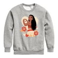 thumbnail image 1 of Disney Princess - Love Moana - Boys and Girls Youth Crewneck Fleece Sweatshirt, 1 of 5