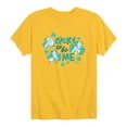 thumbnail image 1 of Disney - Princess Lucky To Be Me Toddler Boys' Toddler Short Sleeve Graphic T-Shirt, 1 of 3