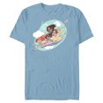 thumbnail image 1 of Disney Princess Magic Carpet Girls Trip - Short Sleeve Blended T-Shirt for Adults - Customized-Ocean Blue, 1 of 5