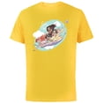 thumbnail image 1 of Disney Princess Magic Carpet Girls Trip - Short Sleeve Cotton T-Shirt for Adults - Customized-Yellow, 1 of 5