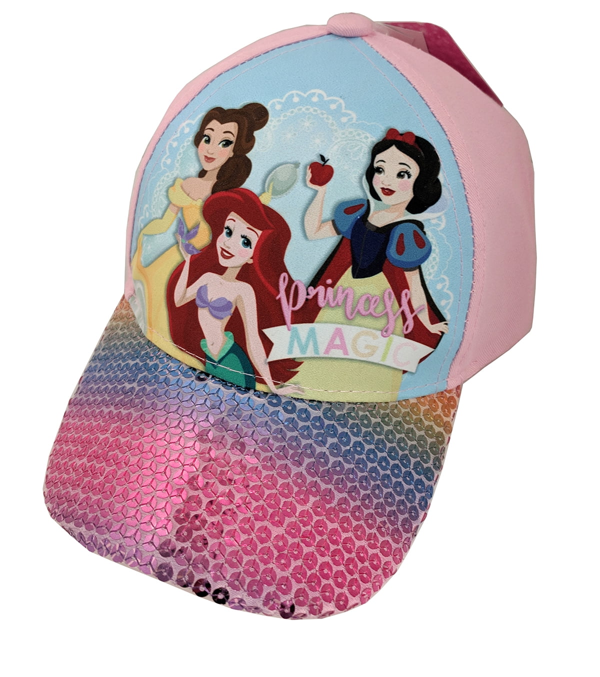 Disney Princess Magic Flat Sequin Baseball Cap Toddler Walmart Business Supplies