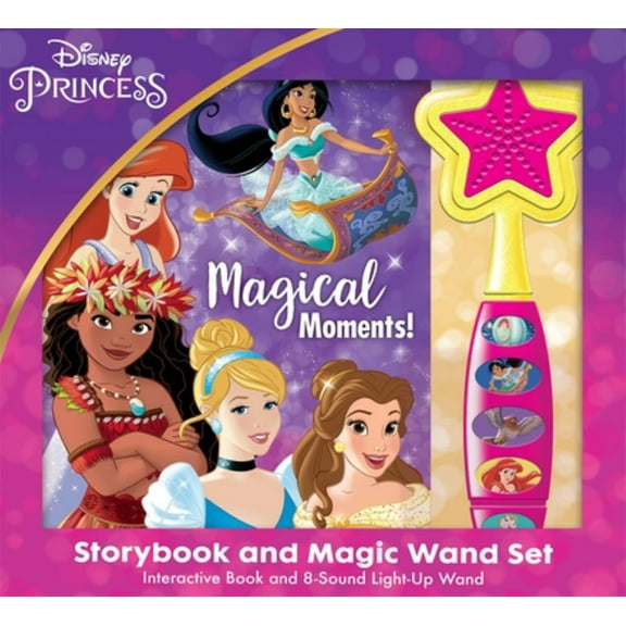 Disney Princess: Magical Moments! Storybook and Magic Wand Sound Book Set (Hardcover)