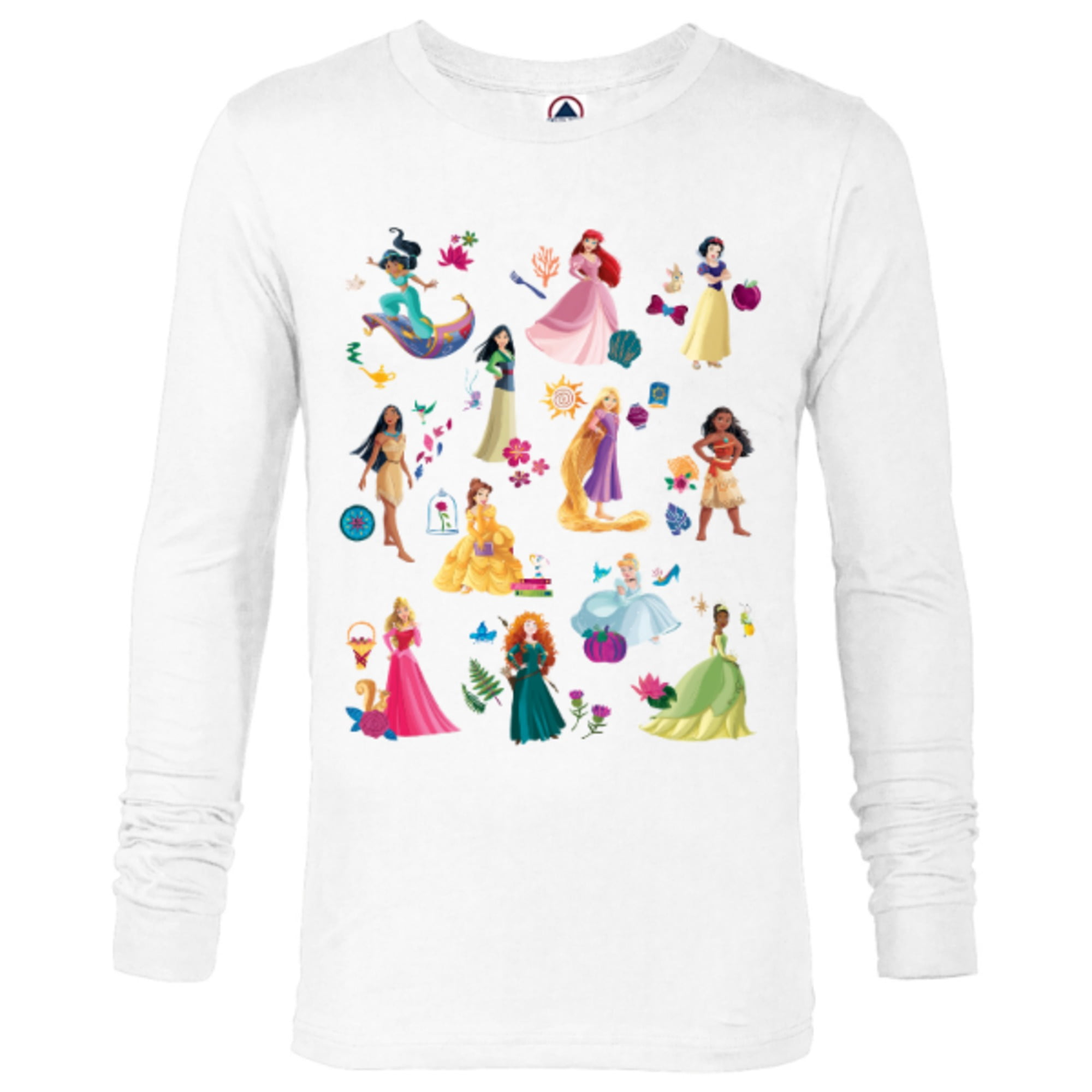 Disney Princess Magical Print - Long Sleeve T-Shirt for Men ...