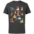 thumbnail image 1 of Disney Princess Magical Print - Short Sleeve Cotton T-Shirt for Adults - Customized-Charcoal, 1 of 5