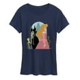 thumbnail image 1 of Disney Princess - Malifecent And Sleeping Beauty  - Women's Short Sleeve Graphic T-Shirt, 1 of 5