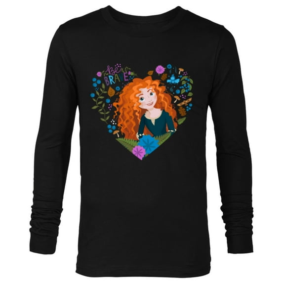 Disney Princess Merida Be Brave - Long Sleeve T-Shirt for Men - Customized-Black