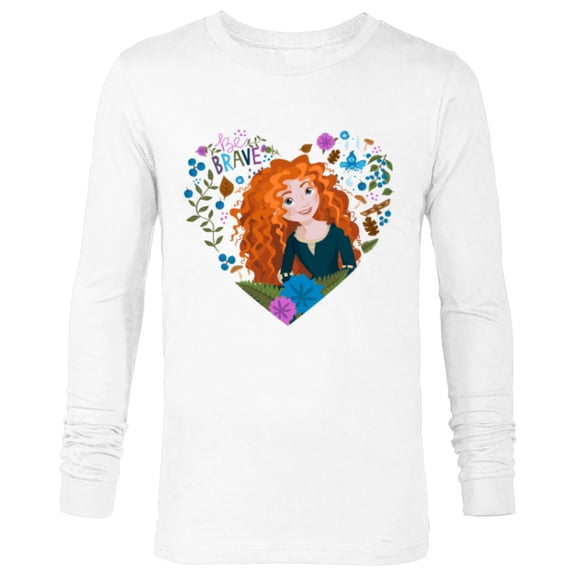 Disney Princess Merida Be Brave - Long Sleeve T-Shirt for Men - Customized-White