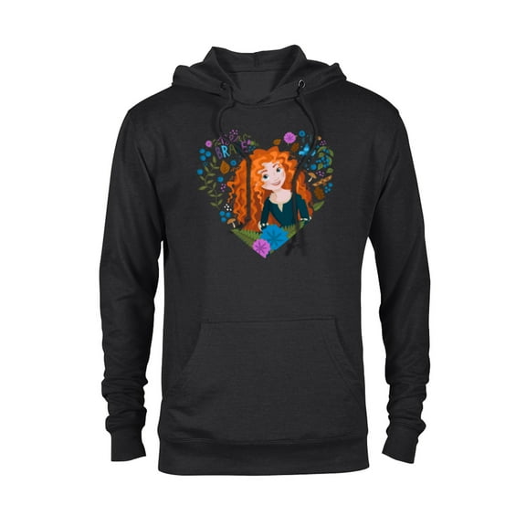 Disney Princess Merida Be Brave - Pullover Hoodie for Adults - Customized-Black