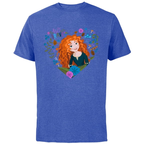 Disney Princess Merida Be Brave - Short Sleeve Cotton T-Shirt for Adults - Customized-Royal Heather