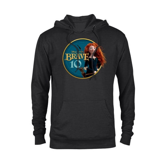 Disney Princess Merida Brave 10th Anniversary - Pullover Hoodie for Adults - Customized-Black
