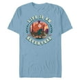 thumbnail image 1 of Disney Princess Merida Brave Life is an Adventure 2024 - Short Sleeve Blended T-Shirt for Adults - Customized-Ocean Blue, 1 of 5