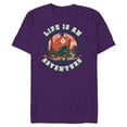 thumbnail image 1 of Disney Princess Merida Brave Life is an Adventure 2024 - Short Sleeve Blended T-Shirt for Adults - Customized-Purple, 1 of 5
