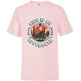 thumbnail image 1 of Disney Princess Merida Brave Life is an Adventure 2024 - Short Sleeve T-Shirt for Kids - Customized-Soft Pink, 1 of 5