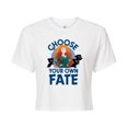 thumbnail image 1 of Disney Princess - Merida Choose Your Own Fate - Junior's Cropped T-Shirt, 1 of 4