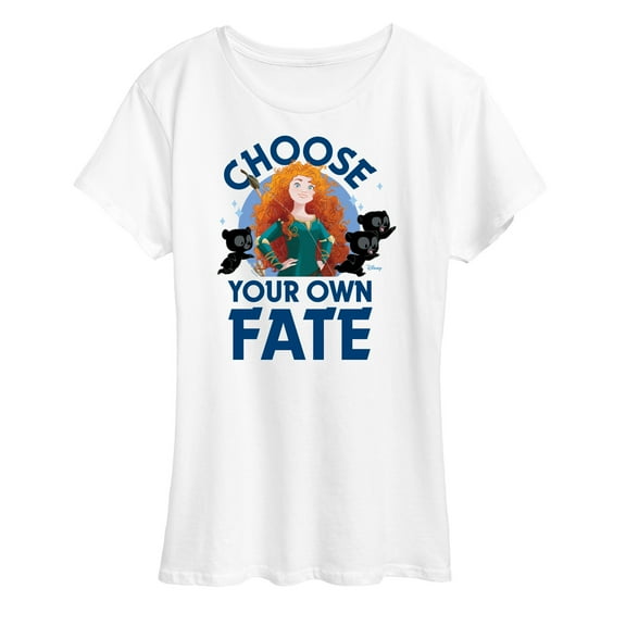 Disney Princess - Merida Choose Your Own Fate - Women's Short Sleeve Graphic T-Shirt