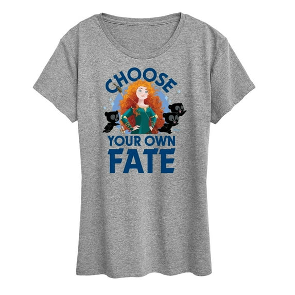 Disney Princess - Merida Choose Your Own Fate - Women's Short Sleeve Graphic T-Shirt