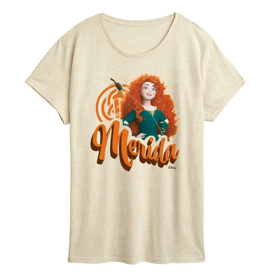 Disney Princess - Merida Headshot - Women's Short Sleeve Graphic T-Shirt