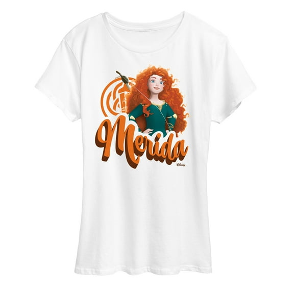 Disney Princess - Merida Headshot  - Women's Short Sleeve Graphic T-Shirt
