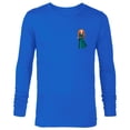 thumbnail image 1 of Disney Princess Merida Small Pose - Long Sleeve T-Shirt for Men - Customized-Navy, 1 of 5