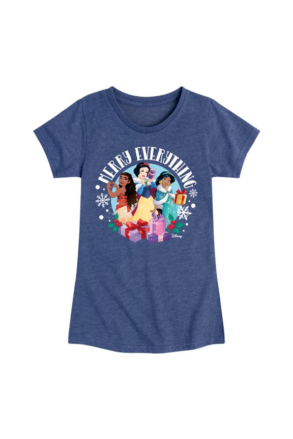 Princess - Merry Everything - Youth Girls Short Sleeve T-Shirt