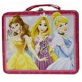 thumbnail image 1 of Disney Princess - Metal Lunch Box - Tin Case w/ Plastic Handle & Clasp-Pink, 1 of 2