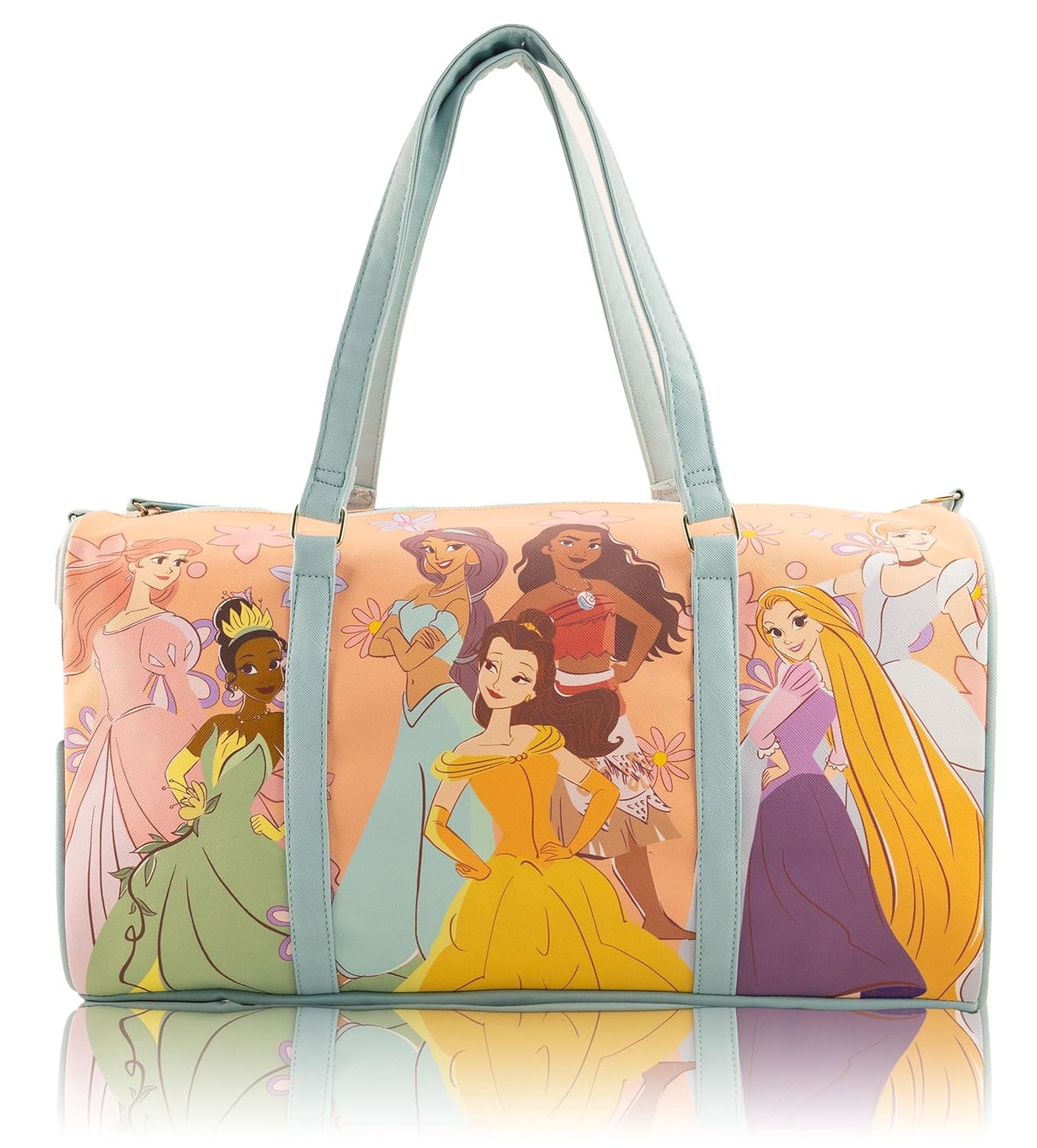 Disney Princess Mini Duffle Bag for Girls Princess Travel Bag with