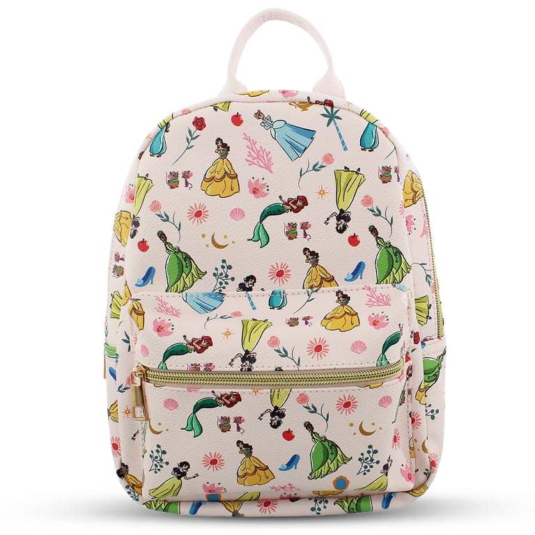 disney princess leather backpack for Women, Men, Unisex | Cute PU 10